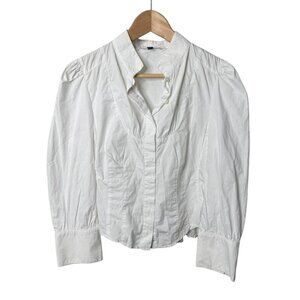 Diane von Furstenberg White Blouse - Size 10